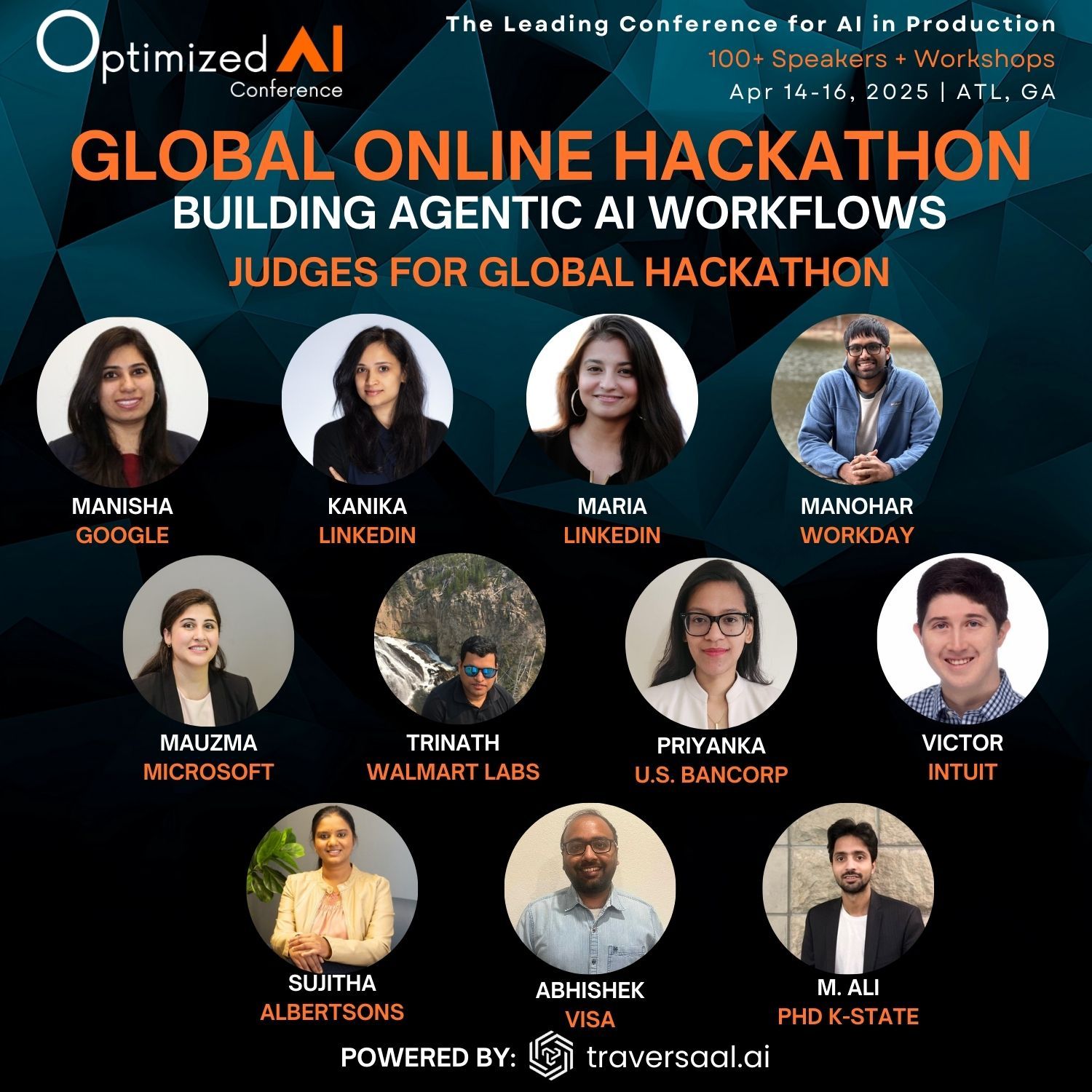 Traversaal x Optimized AI Hackathon Award Image 2